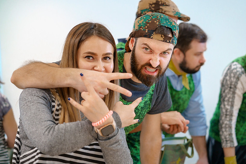 Корпоратив на День строителя в Yaroslavl с уличными активностями