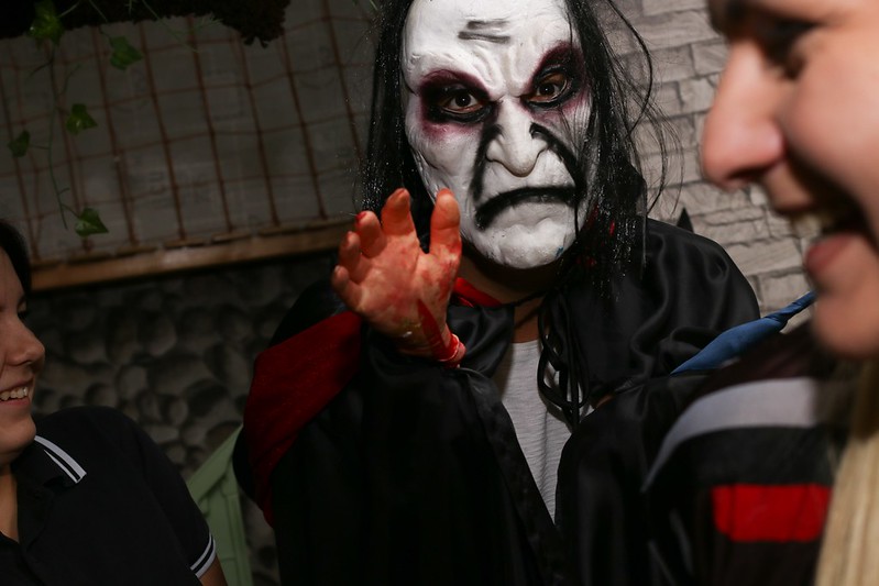 Тыквенные фонари и декорации для квеста на Хэллоуин в Yaroslavl