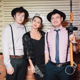 New Year's corporate party in Yaroslavl.