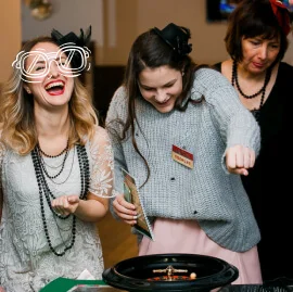 New Year's corporate party in Yaroslavl.